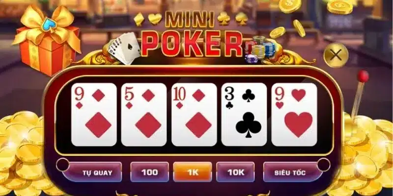 Tìm hiểu về trò chơi Mini Poker tại 33Win