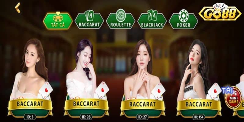 Tổng quan về casino Go 88